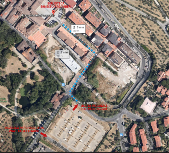 MAPPA come raggiungere BIBLIOTECA SESTO