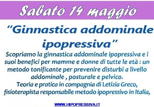 Ginnastica Addominale Ipopressiva a Firenze