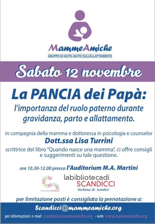 La pancia dei papà