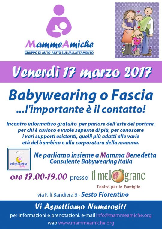 “Babywearing” o “Fascia”: chiamatelo come volete… l’importante è il contatto!