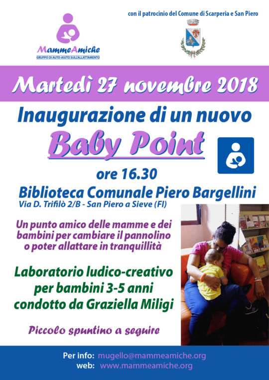 La Biblioteca di San Piero apre un nuovo Baby Point