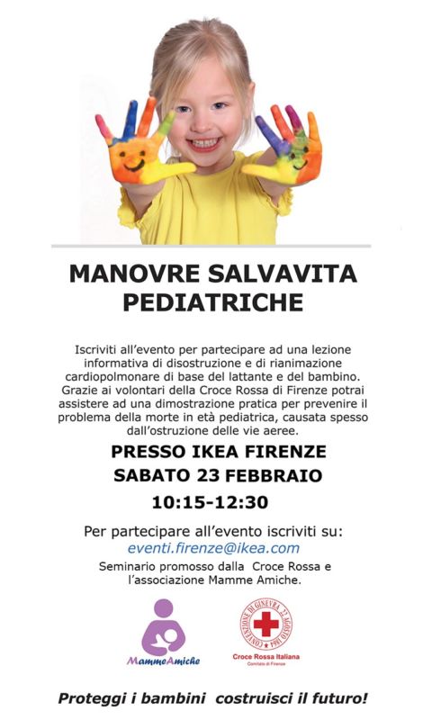 Manovre Salvavita Pediatriche…all’IKEA