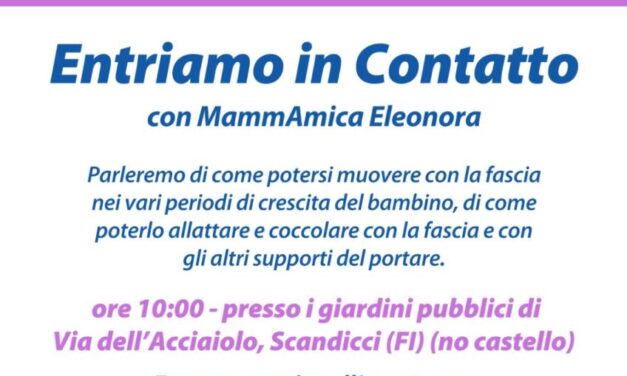 mart 12 ottobre: Entriamo in contatto