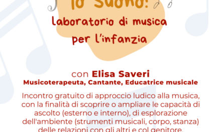 Io suono! Laboratorio di musica per l’infanzia
