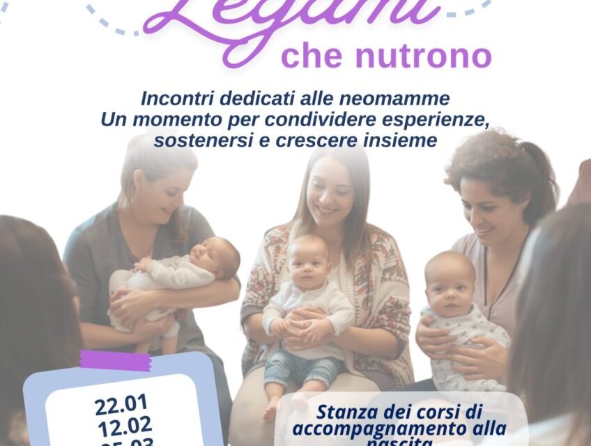 Legami che nutrono: incontri per le neomamme del Mugello (…e non solo!)
