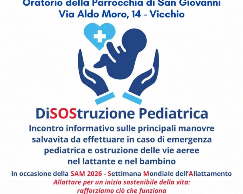 DiSOStruzione pediatrica a Vicchio