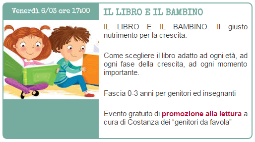 IL LIBRO E IL BAMBINO: Il giusto nutrimento per la crescita