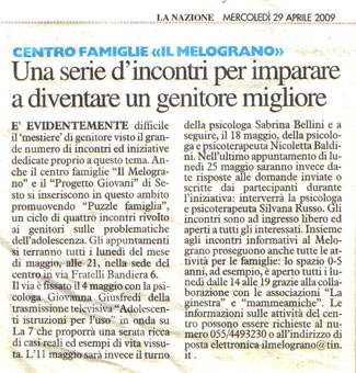 Puzzle Famiglia al Melograno